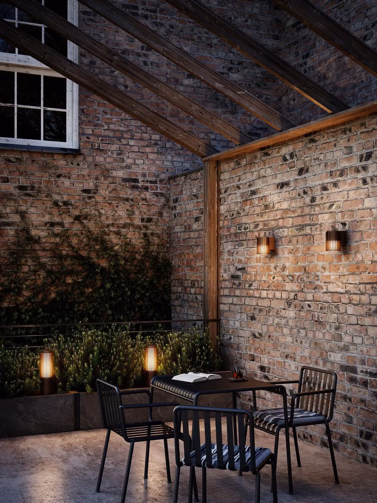 Nordlux Aludra Brown Metal Outdoor Wall Light with E27 Socket and IP54 Rating – 5