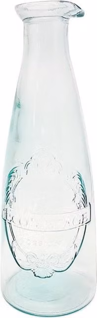 Verano Spanish Ceramics Clear Glass Vintage Decanter, 1 l – 1