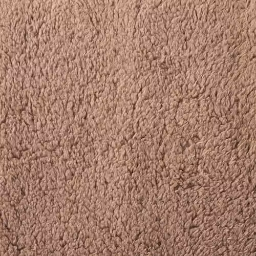 OHS Large Teddy Fleece Throw Blanket in Brown, W/D/H: 200 x 240 cm – 3