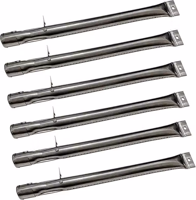 Charles Bentley Set of 6 Stainless Steel Gas BBQ Burners in Silver – 2