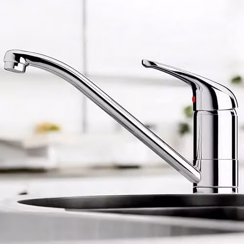 Piralla Creta Single Lever Chrome Swivel Spout Tap – 2