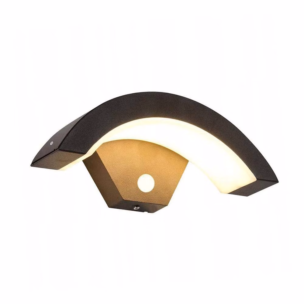 ExtraStar Motion-Activated LED Outdoor Wall Light in Black – 4