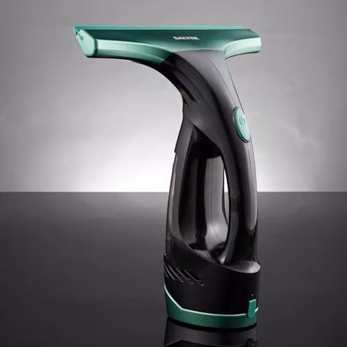 Salter SAL0012V2E Cordless Window Vac Black Rechargeable Electric Squeegee Handheld Vacuum Cleaner with 60 ml Water Tank – 5
