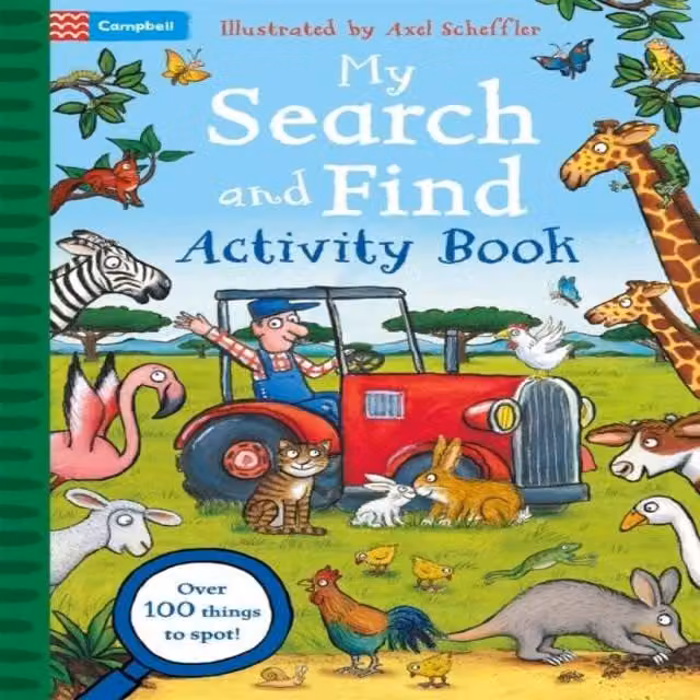 Campbell Books My Search & Find Activity Book Multicolour Paperback