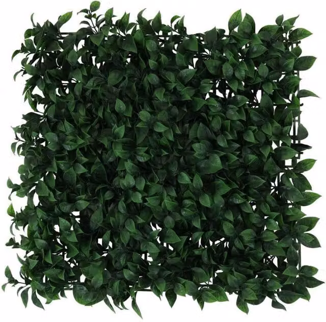KDMD Artificial Hedge Exterior Bay Wall, Green, W/D/H: 50 x 50 x 50 cm – 1