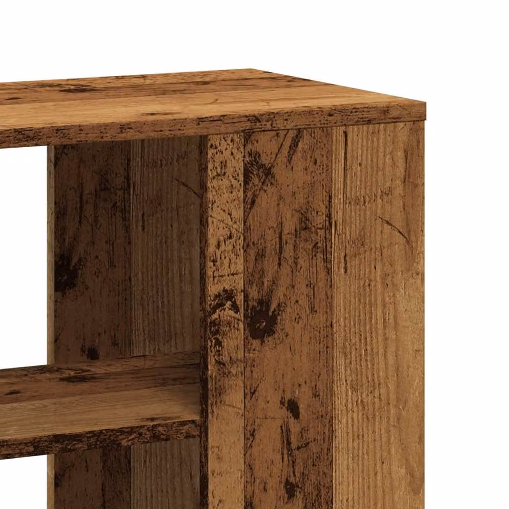 Berkfield Home Side Cabinet in Brown Rustic Wood, W/D/H: 60 x 30 x 50 cm – 7