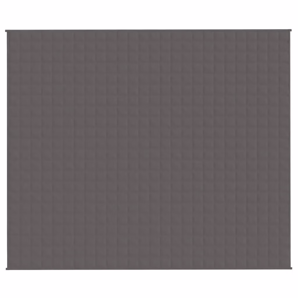Berkfield Home Grey Weighted Blanket for Adults, W: 220 cm, D: 260 cm, 11 kg – 3