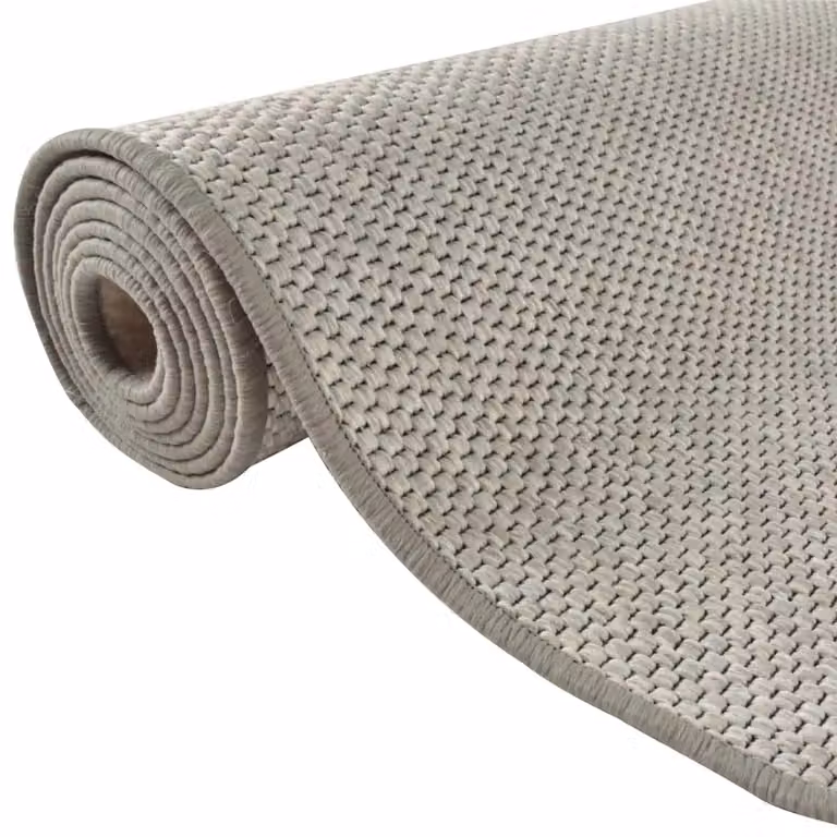 Berkfield Home Sisal Look Carpet Runner in Beige, W: 80 cm, L: 250 cm