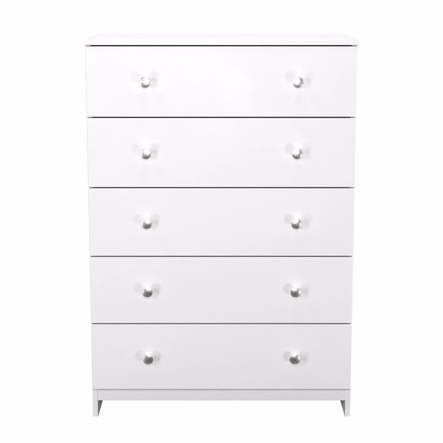 Ready Assembled 2 U Newlyn 5 Drawer Chest in White – 2