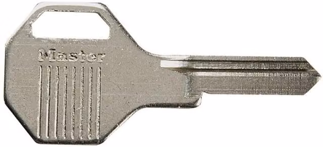 Master Lock Key Blanks in Silver and Multicolour