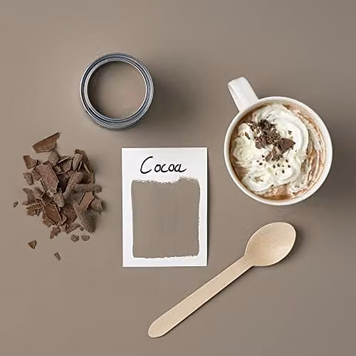 Rust-Oleum Cocoa Brown Matt Chalky Water-Based Wall Paint 2.5L – 2