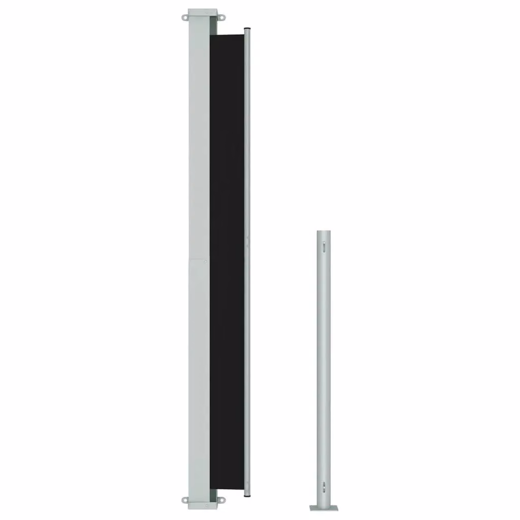 Berkfield Home Retractable Side Awning in Black, W/H: 300 x 220 cm – 3
