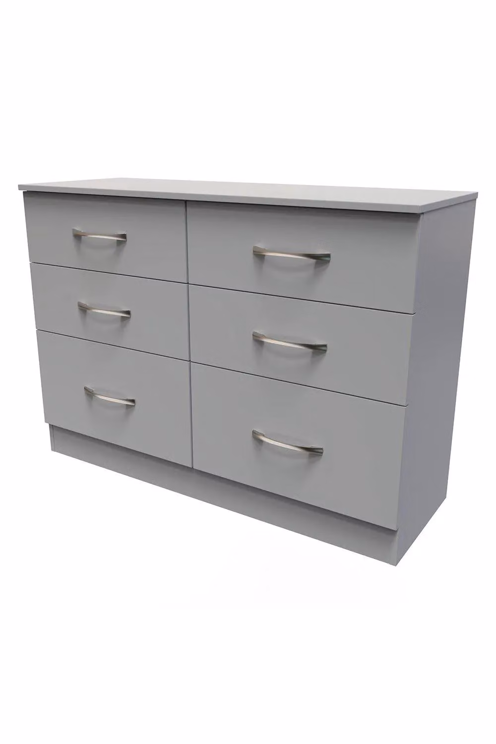 Ready Assembled 2 U Hampshire 6 Drawer Wide Chest in Dark Grey – 2