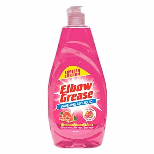 Elbow Grease Washing Up Liquid Pink Grapefruit 600ml – 1