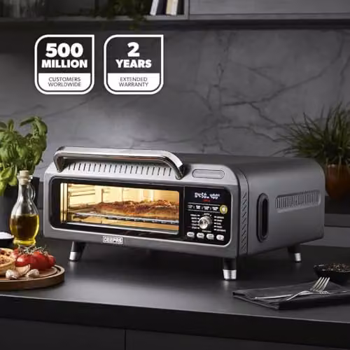 GEEPAS 15-in-1 Multifunctional Air Fryer Oven with Digital Touch Control, 18L Capacity, 2000W, Grey – 2