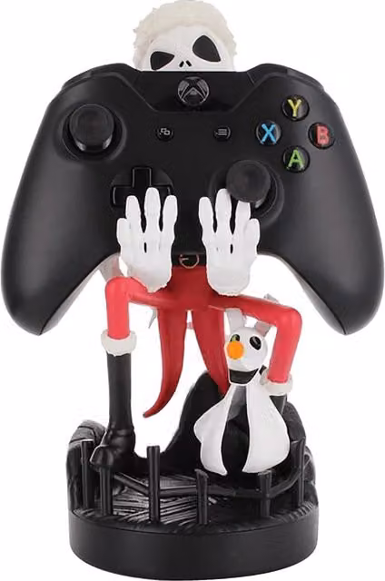 Cable Guys Jack Skellington in Santa Suit Controller and Phone Holder, Multicolour