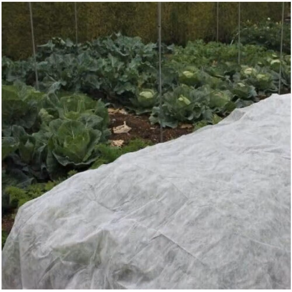 BARGAINS-GALORE Pack of 2 White Frost Protection Plant Fleece Garden Cover Sheets – 2