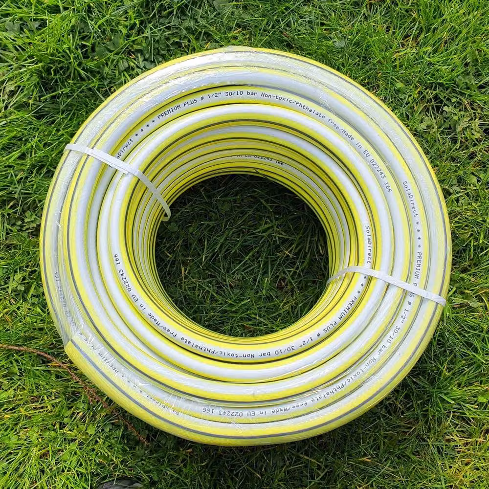 FLAVORA Reinforced Yellow Garden Hose Pipe, 25m – 3