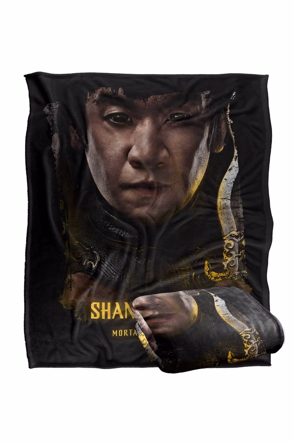 Warner Bros. Mortal Kombat 2 Shang Tsung Portrait Super Soft Silky Touch Throw Blanket, Large, Multicolour – 2