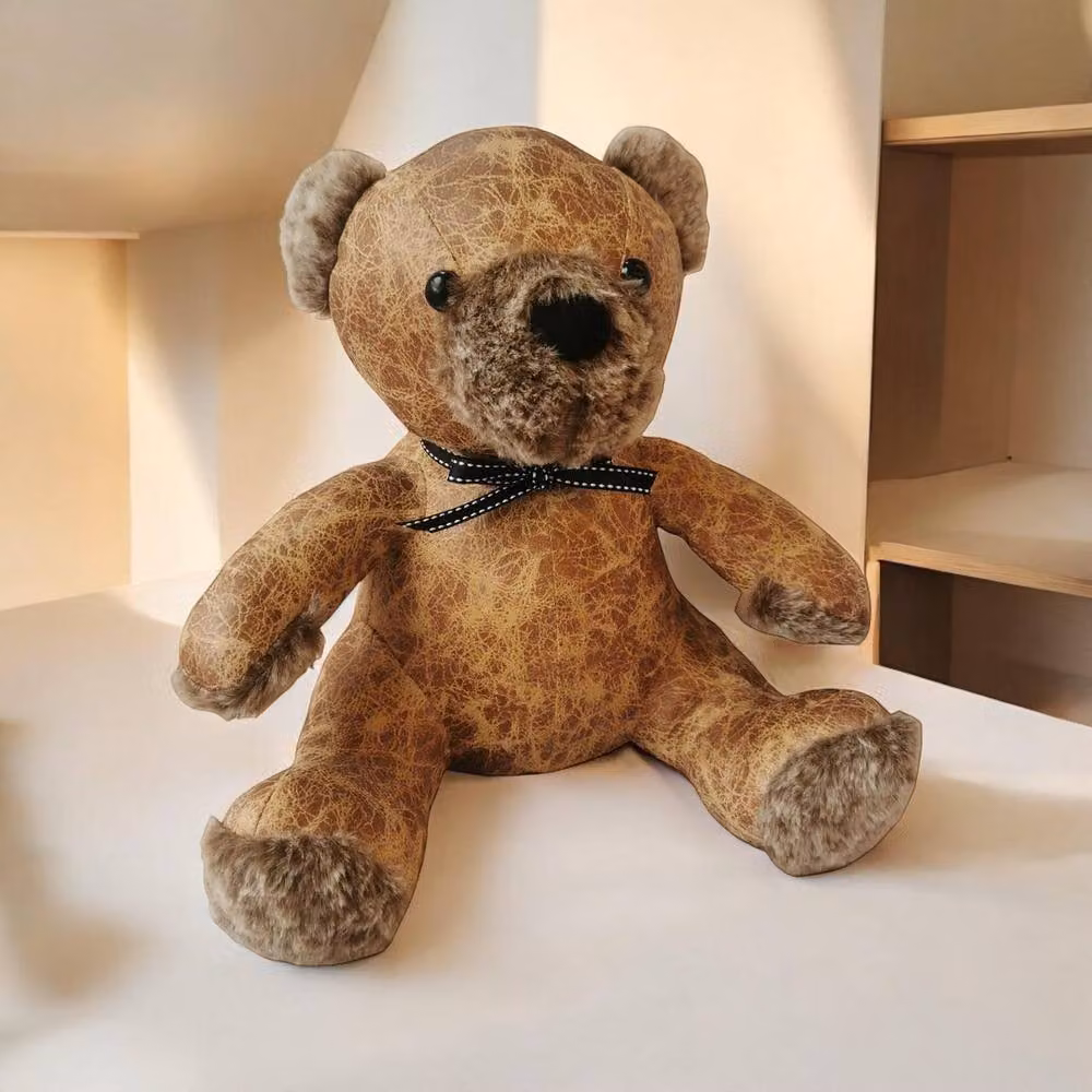 Minster Teddy Bear Door Stop, Brown, W: 20 cm, H: 32 cm, L: 13 cm – 2
