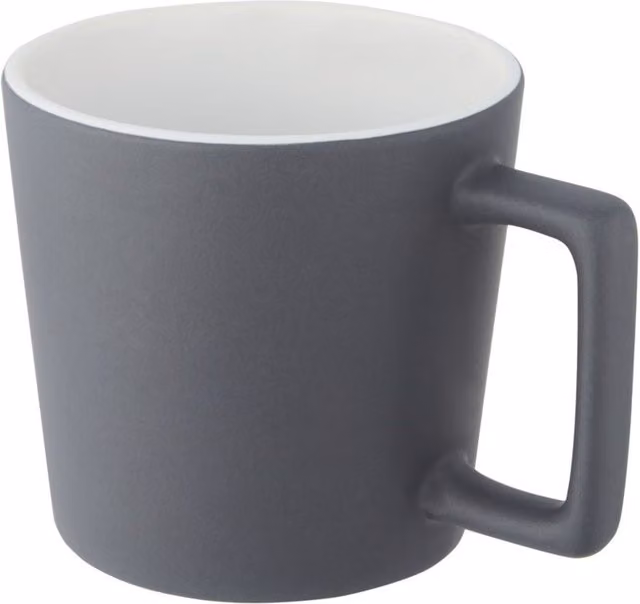 Bullet Cali Ceramic Mug, Grey, 370ml