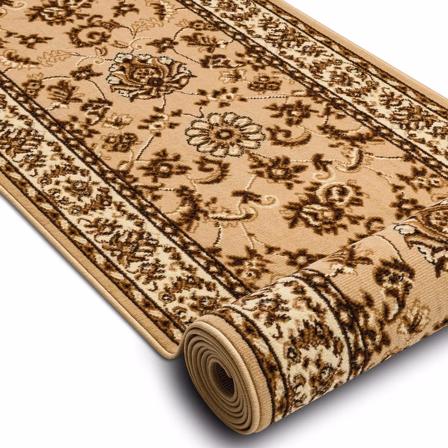 RugsX Bcf Morad Oriental Runner in Beige, W: 60 cm, L: 300 cm – 2
