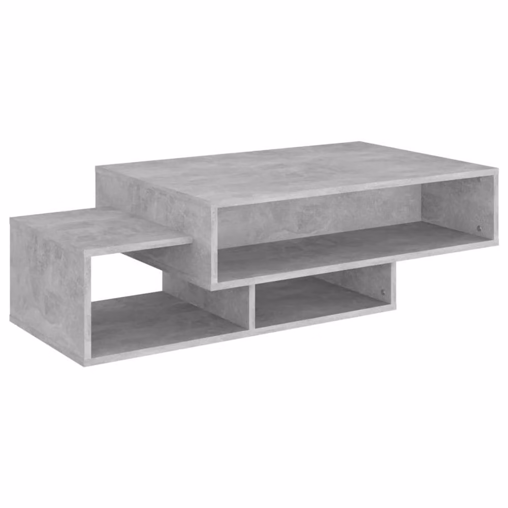 Berkfield Home Decorative Coffee Table in Concrete Grey, W/D/H: 105 x 55 x 32 cm – 2