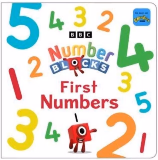 Numberblocks: First Numbers 1-10 Board Book by Sweet Cherry Publishing, Multicolour