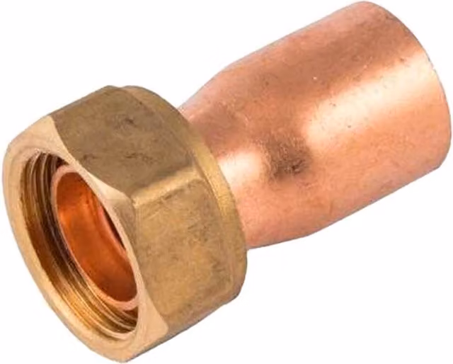 Securplumb Straight Tap Connector 3/4 inch, Copper, Pack of 10 – 1