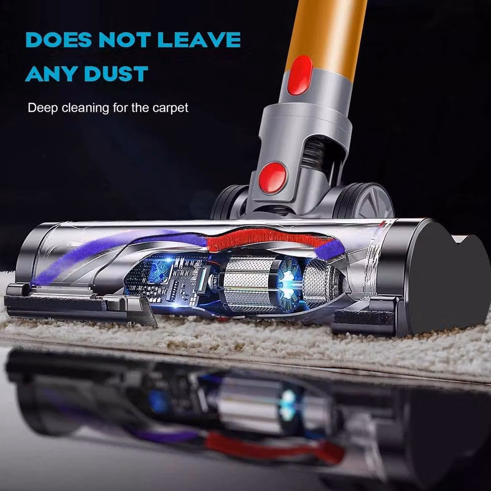 Vogrex Torque Direct Drive Brush Head for Dyson V7 V8 V10 V11 V15 Animal, Multicolour – 3