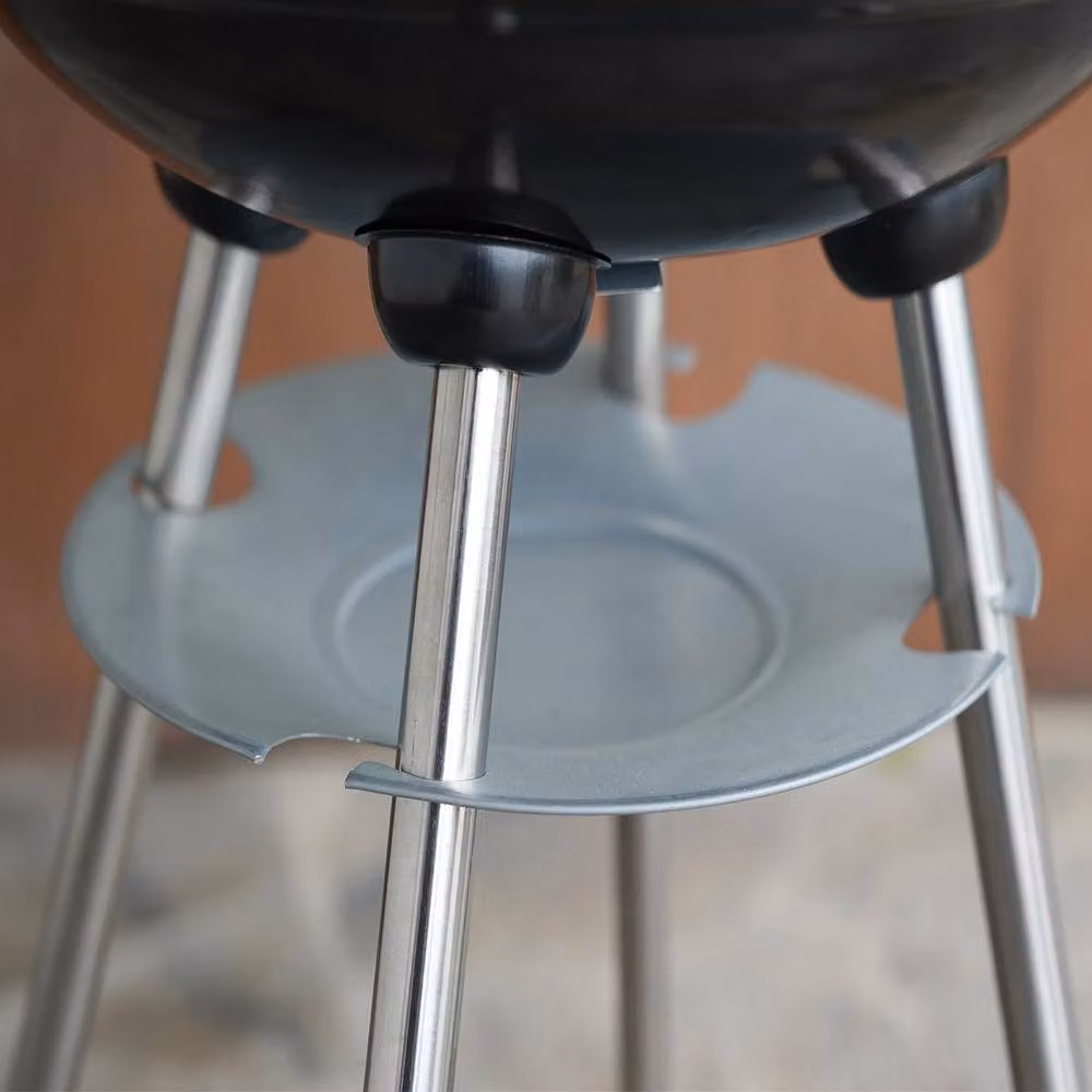 House of Home Portable Charcoal Kettle BBQ Grill in Black, W/D/H: 91.5 x 53.0 x 45.0 cm – 4