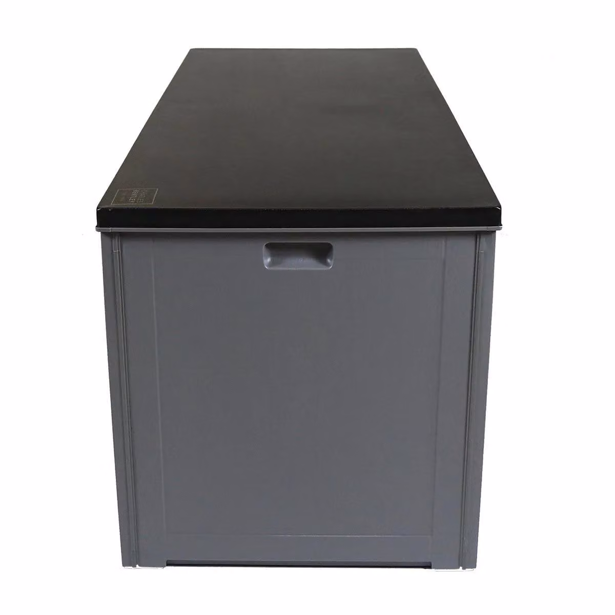 Charles Bentley Outdoor Garden Plastic Storage Box in Light Grey, Width: 61 cm – 2