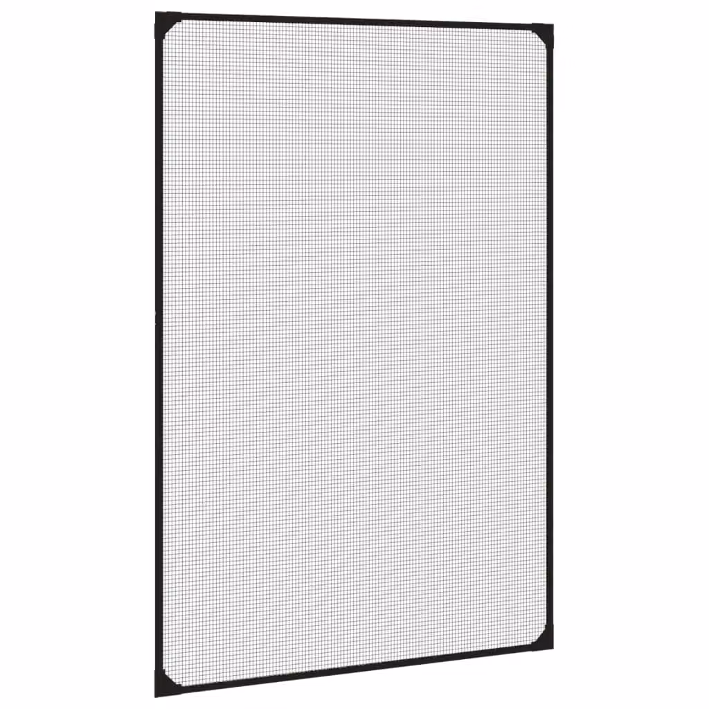 Berkfield Home Magnetic Insect Window Screen in Anthracite and Black, W: 80 cm, H: 120 cm – 2