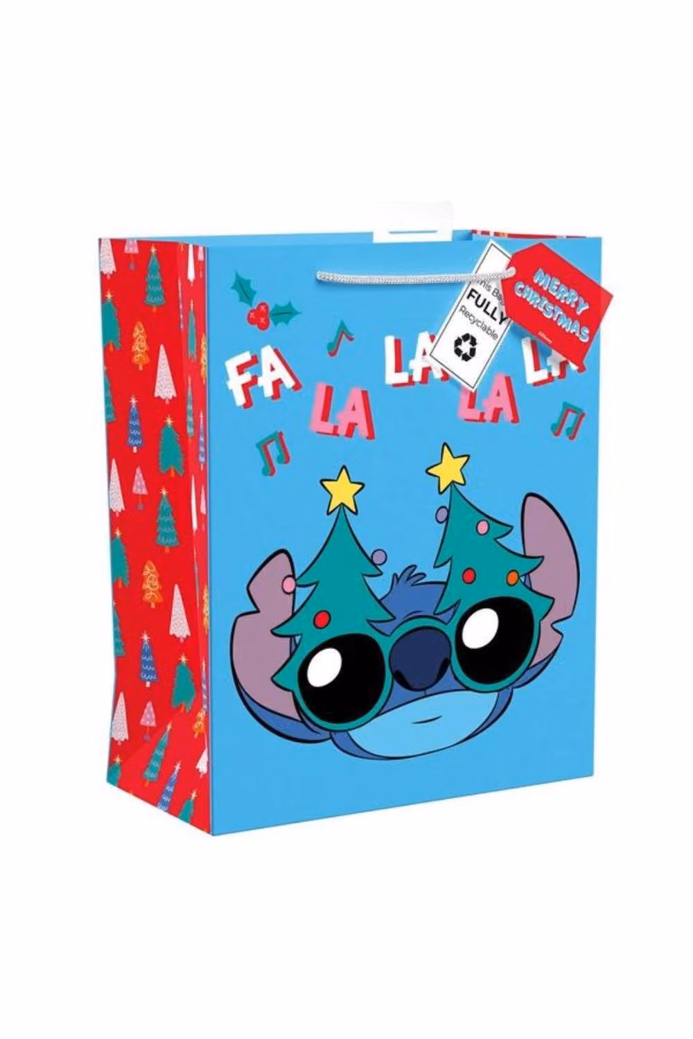 KDMD Disney Stitch Large Paper Gift Bags, 5 Pack, Blue – 2