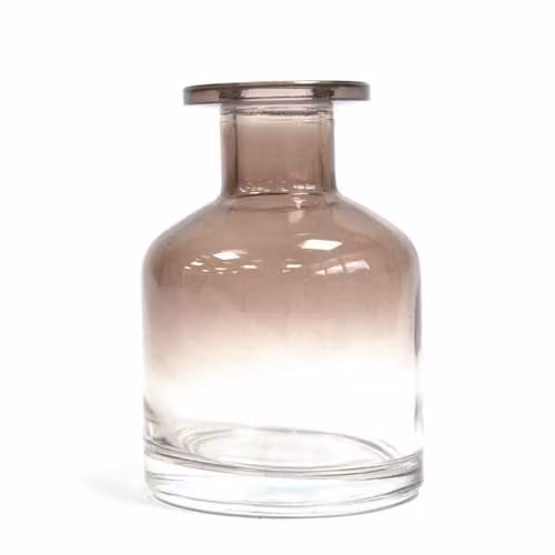 Ancient Wisdom Round Alchemist Reed Diffuser Bottle, 140 ml, Anthracite Brown