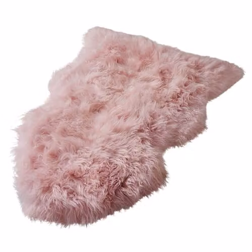Native Home & Lifestyle Pink Sheepskin Rug W/D: 60 x 120 cm – 2