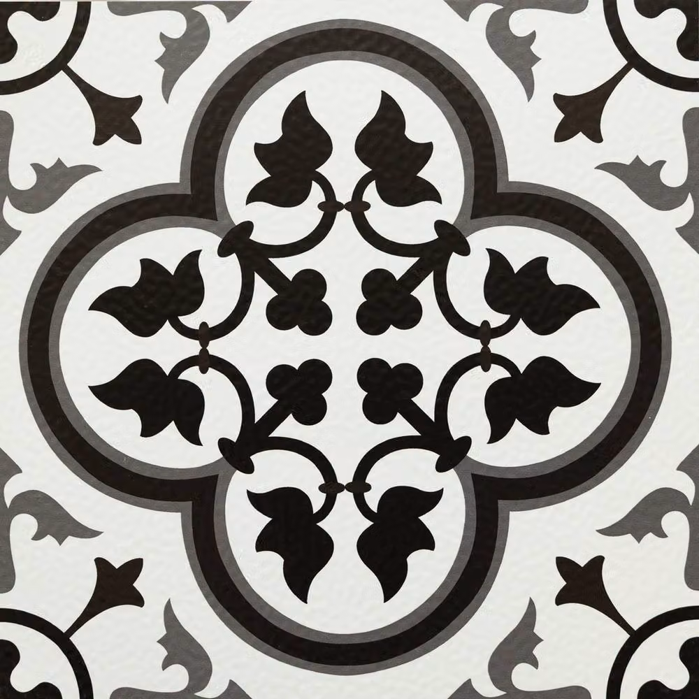 FloorPops Villa Self Adhesive Vinyl Floor Tiles, Multicolour, Pack of 10 (0.93sqm), W/D/H: 30.48 x 30.48 x 0 cm – 3