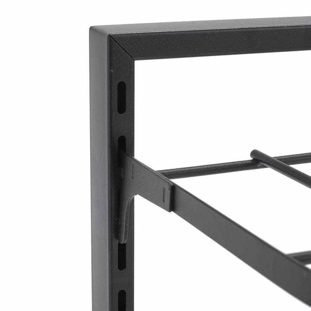 Garden Sanctuary 4-Tier Adjustable Metal Kitchen Pot and Pan Organizer Rack, Black, W: 52.0 cm, D: 27.0 cm – 3