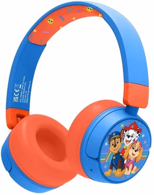 Paw Patrol Kids Wireless Bluetooth Headphones - Blue