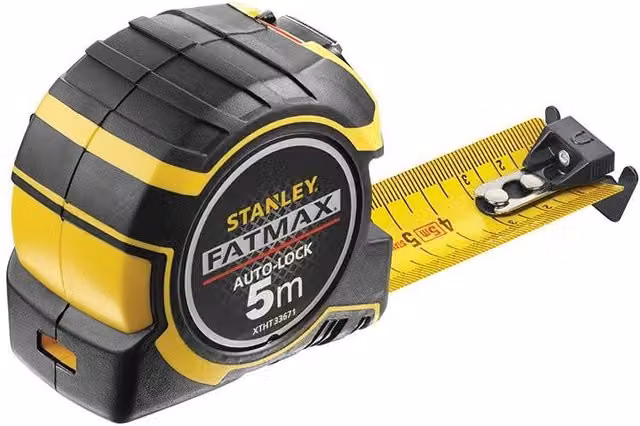 Stanley Fatmax Autolock Pocket Tape Measure in Yellow and Multicolour – 1