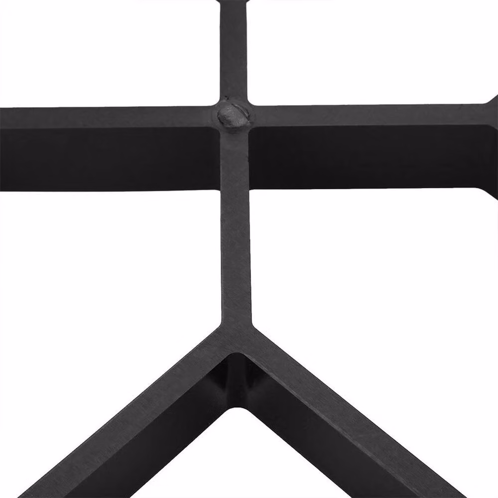 FLAVORA DIY Concrete Path Paving Mold in Black, W: 520 mm, L: 10000 mm – 5