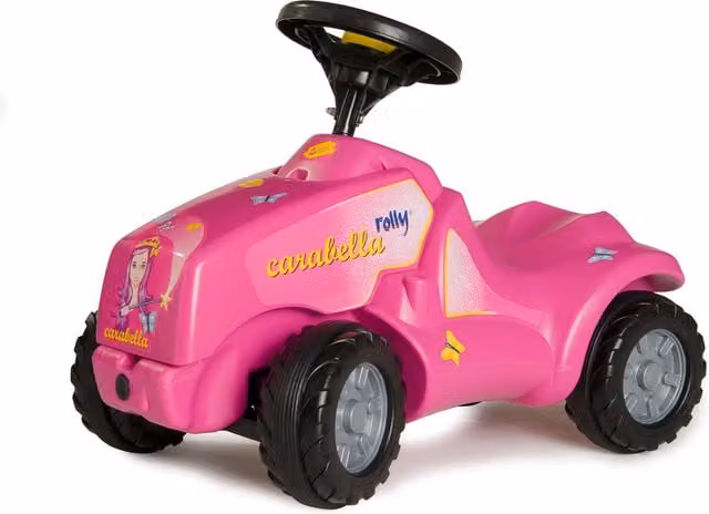 Rolly Carabella Mini Trac Ride On Car with Light and Sound in Pink