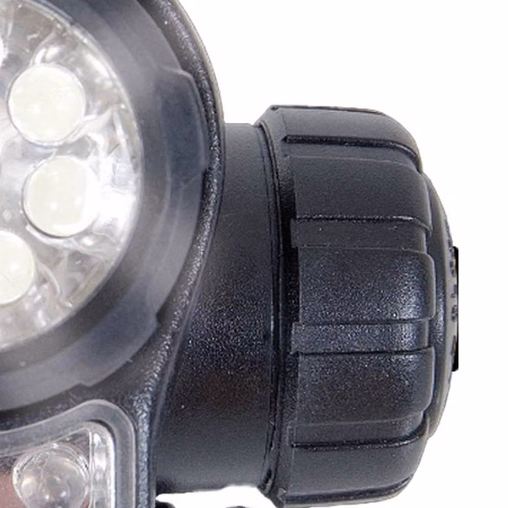 Web-Tex LED Head Torch in Black – 2