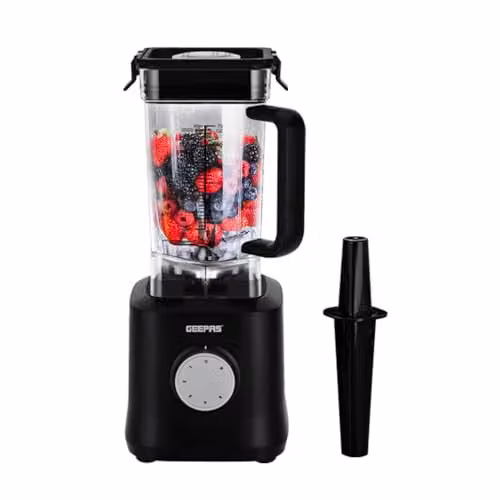 Geepas 2000W High-Speed Professional Blender with 2L Jug, 5 Speeds and Pulse Function in Black – 8