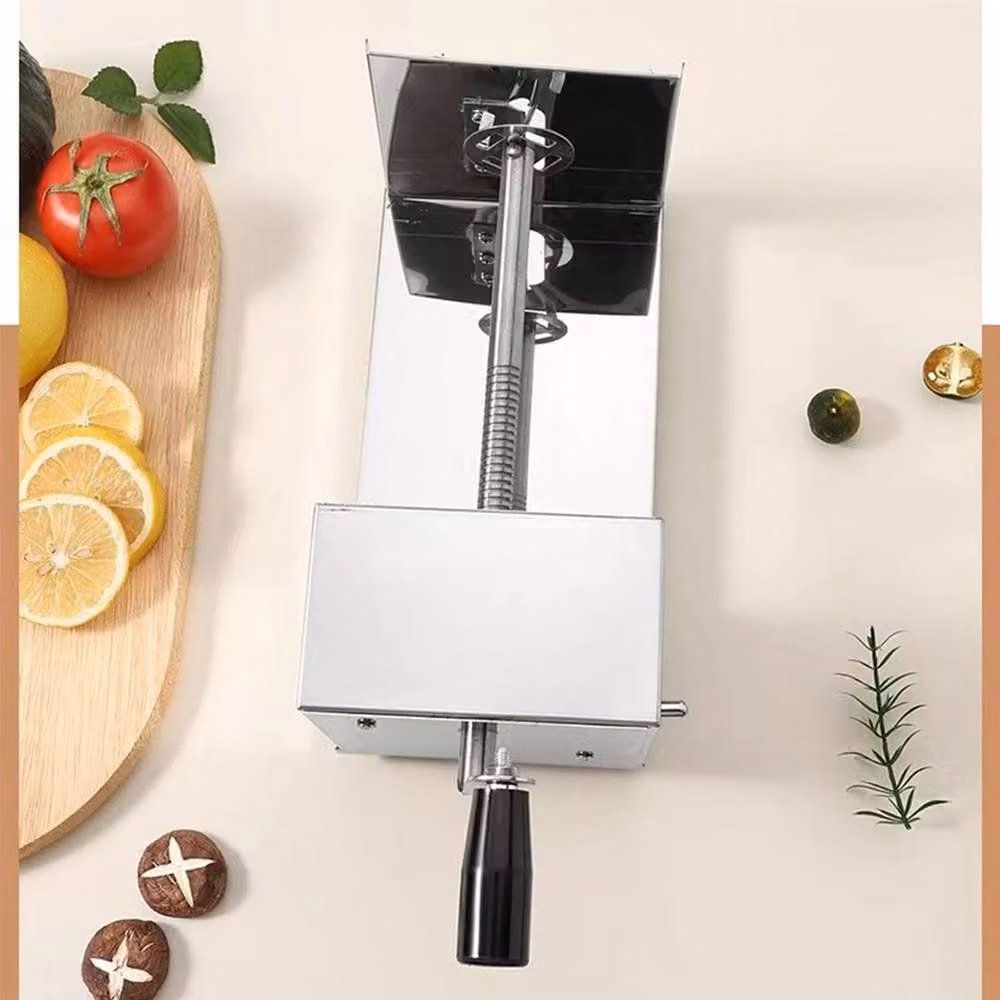 NESTLUNE Tornado Spiral Potato Slicer and Spiralizer in Silver with Stainless Steel and Non-Slip Base – 2