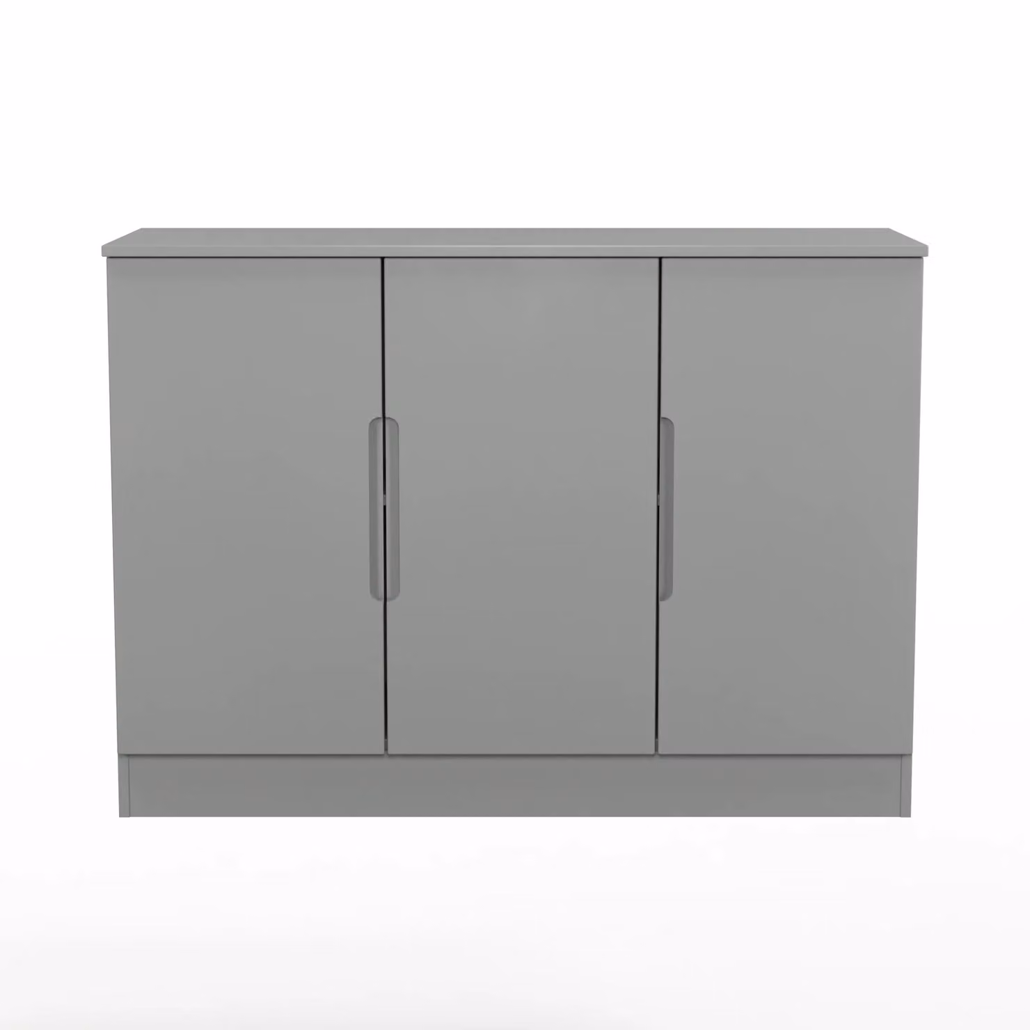 2 U Lucca Ready Assembled 3 Door Sideboard in Dark Grey – 2