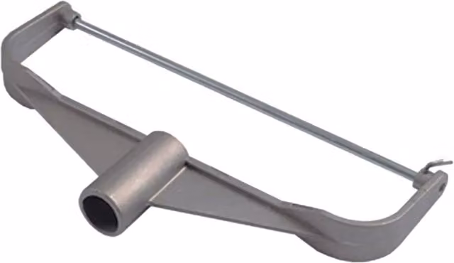 Stanley Aluminium Double Arm Spindle Roller Frame, Silver, 305 mm