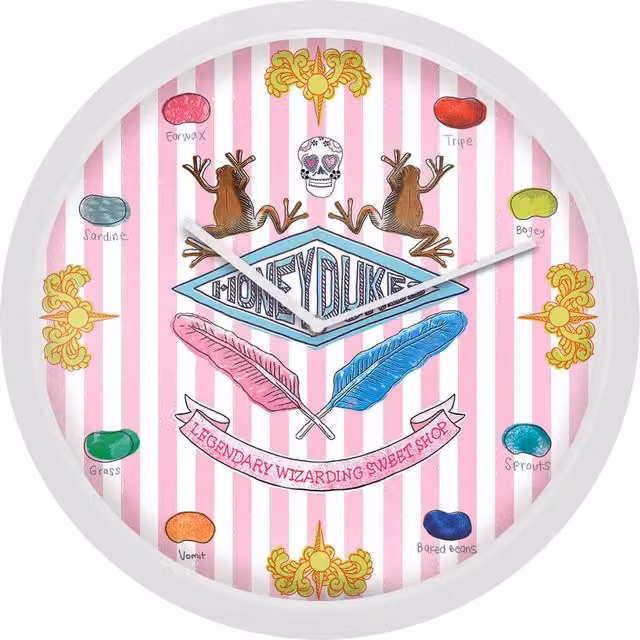 Harry Potter Honeydukes Multicolour Analog Round Wall Clock, Diameter: 30.5 cm