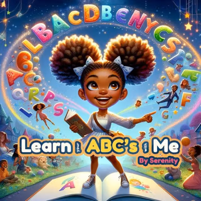 Serenity Learn Your ABC's With Me Multicolour Paperback Book