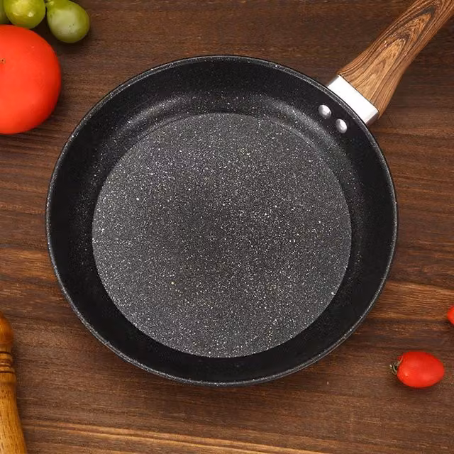 Kelvenix Non Stick Black Ceramic Granite Marble Coated Frying Pan – 1
